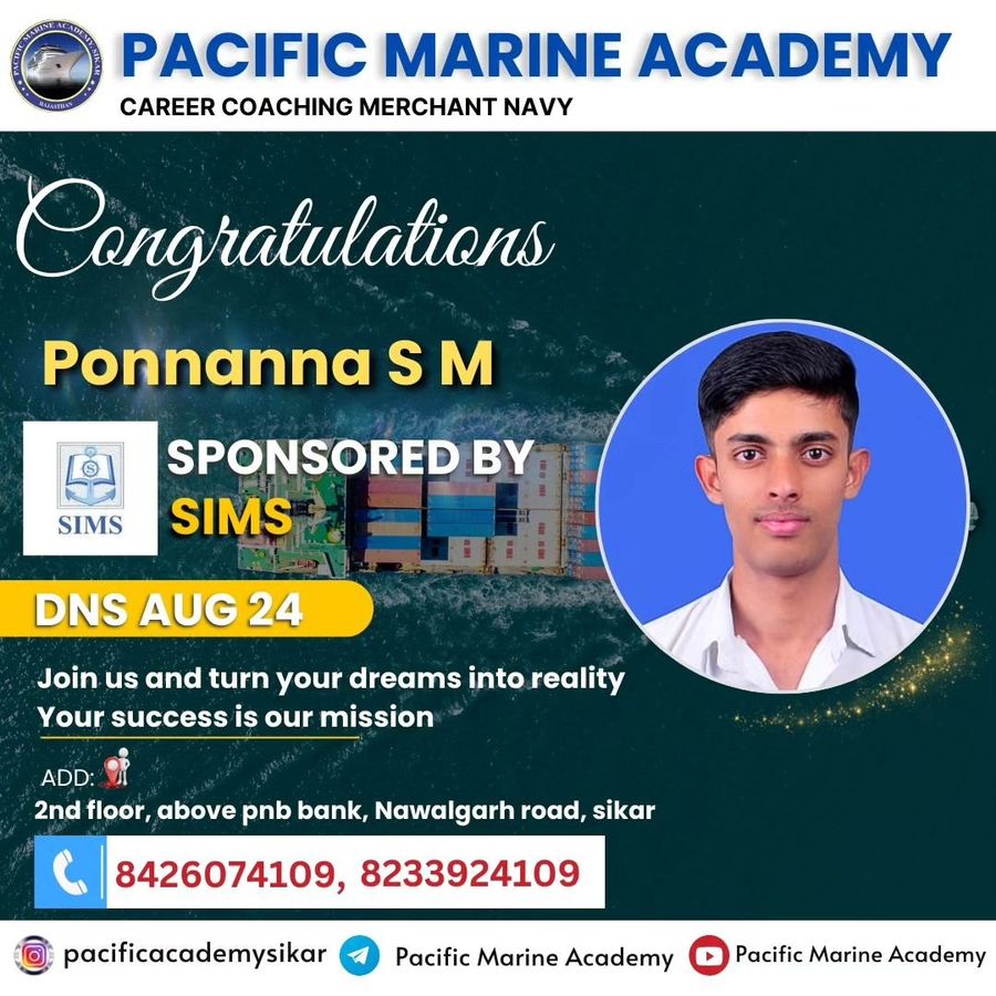 Sponsorship poster for Ponnanna S M