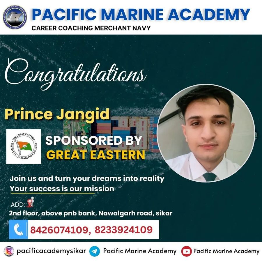 Sponsorship poster for Prince Jangid