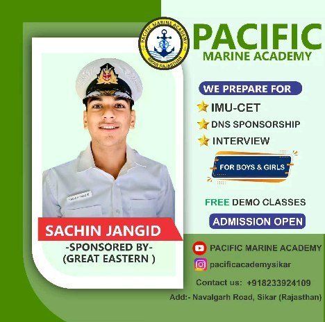 Sponsorship poster for Sachin Jangid