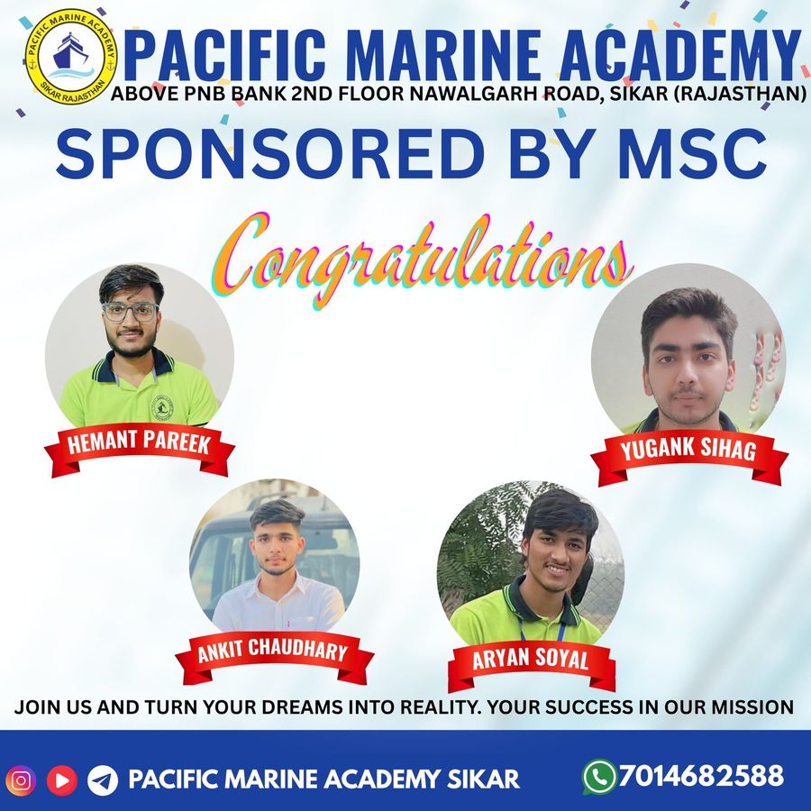 Sponsorship poster for Hemant Pareek, Yugank Sihag, Ankit Choudhary, Aryan Soyal
