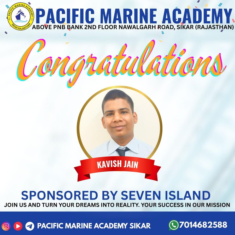 Sponsorship poster for Kavish Jain