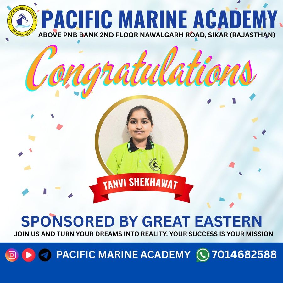 Sponsorship poster for Tanvi Shekhawat